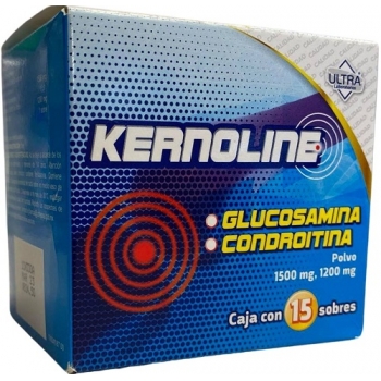 KERNOLINE (GLUCOSAMINA/CONDROITINA) 15 SOBRES1500 MG, 1200 MG