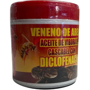 BEE POISON (BATTLESHIP OIL WITH DICLOFENAC) 125 G