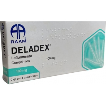 DELADEX (LEFLUNOMIDA) 100 MG 3 COMPRIMIDOS