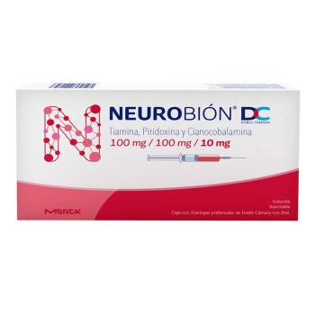 NEUROBION (TIAMINA, PIRIDOXINA Y CIANOCOBALAMINA) SOLUCION  2ML