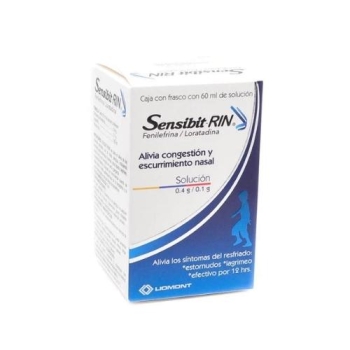 SENSIBIT-RIN (FENILEFRINA/LORATADINA) SOLUCION 60ML