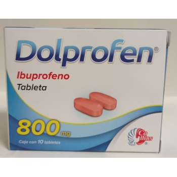 DOLPROFEN (IBUPROFENO) 800MG 10TABLETAS