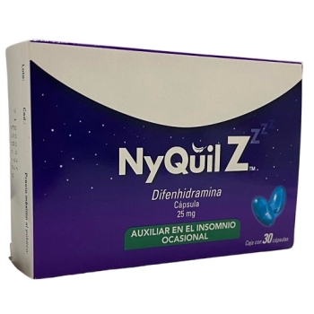 NYQUIL Z (DIFENHIDRAMINA) 25MG 30 CAP