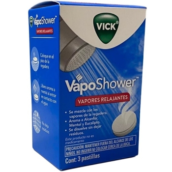 VICK VAPOSHOWER VAPORES RELAJANTE 3 PAS