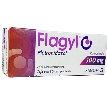 FLAGYL (METRONIDAZOL) 500MG 30 TABLETAS