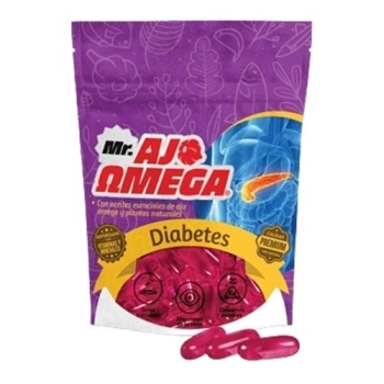 MR AJO OMEGA DIABETES 650MG 60 CAP