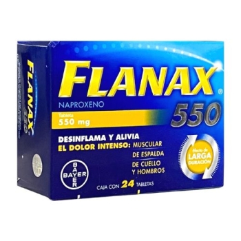 FLANAX NAPROXENO 550MG 24 TABS