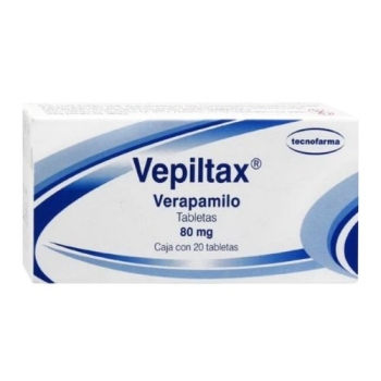 VEPILTAX c/20 TABS. 80 MG.