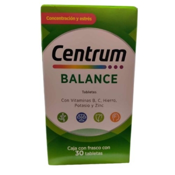 CENTRUM BALANCE VITAMINS AND MINERALS 30 TABS