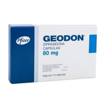 GEODON 80MG 14 CÁPSULAS