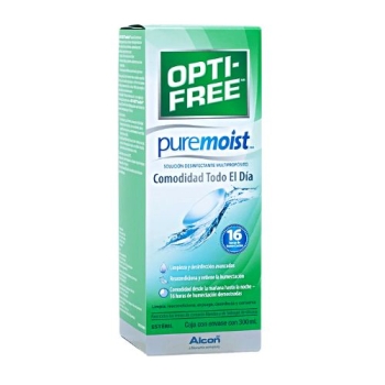 OPTI-FREE PUREMOIST 300ML SOL ( ESTE PRODUCTO SOLO SE PUEDE ENVIAR A CLIENTES DENTRO DE MÉXICO)