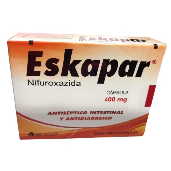 ESKAPAR (NIFUROXAZIDA) 400MG  16CAPS