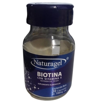 Biotina 700mg, 30 Cápsulas
