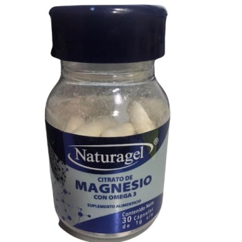 MAGNESIUM 1G 30 CAPSULES NATURAGEL