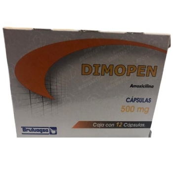DIMOPEN 12 CAPS 500MG (Amoxicilina)