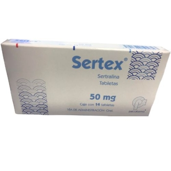 SERTEX 14 TABS 50MG