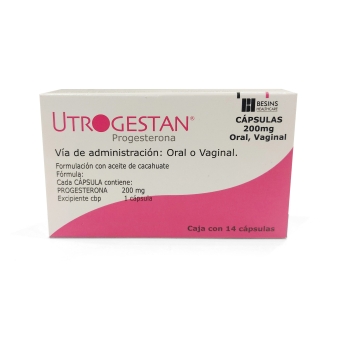 UTROGESTAN PROGESTERONE 200MG 14 CAPS