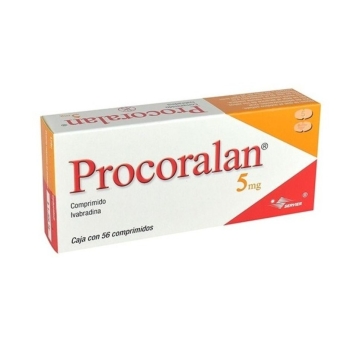 PROCORALAN (IVABRADINA) 5MG 56COMPRIMIDOS