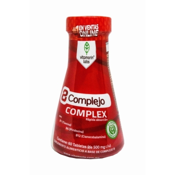 B COMPLEX  (COMPLEJO B) 500MG 60TABS