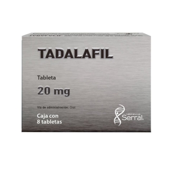 TADALAFIL 20MG 8TABLETA