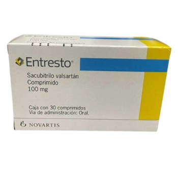 ENTRESTO (SACUBITRILO VALSARTAN)  100MG  30 COMPRIMIDOS