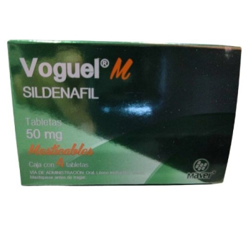 VOGUEL M (SILDENAFIL) 50MG 4 CHEWABLE TABLETS