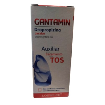 GANTAMIN (DROPROPIZIN) SYRUP 300MG /100ML with 120ML - THIS PRODUCT IS ONLY AVAILABLE IN MEXICO