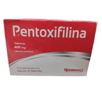 PENTOXIFILINA 400MG C/30 TABS LIBERACION PROLONGADA