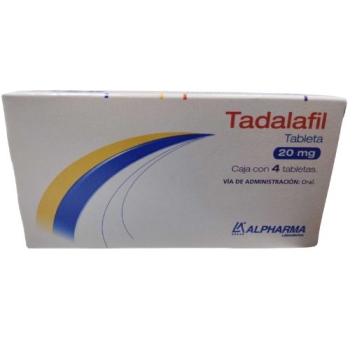 TADALAFIL 20MG C/4 TAB