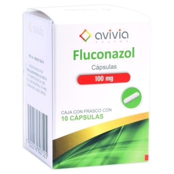 FLUCONAZOL (DIFLUCAM)100MG 10 CAPSULAS (AVIVIA)