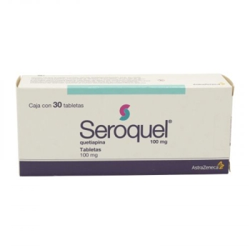 SEROQUEL (QUETIAPINA) 100MG  C/30 TABLETAS