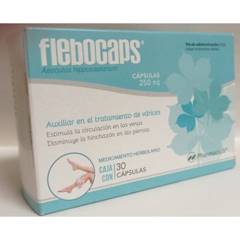 FLEBOCAPS 250MG CON 30 CAPSULES