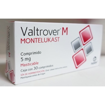 VALTROVER M (MONTELUKAST) 5MG 30 CHEWABLE TABLETS