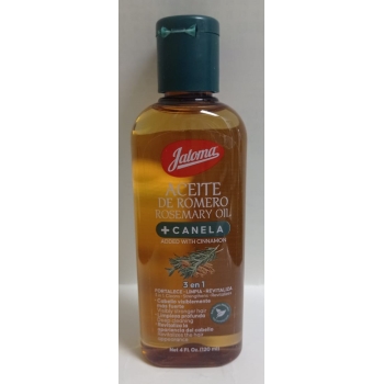 ACEITE DE ROMERO + CANELA JALOMA 120ML