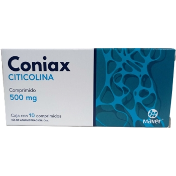 CONIAX (CITICOLINA) 500MG CON 10 COMPRIMIDOS