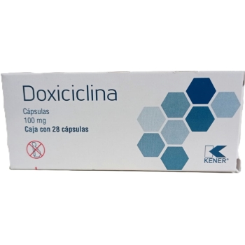 DOXYCYCLINE 100MG (KENER) WITH 28 CAPSULES