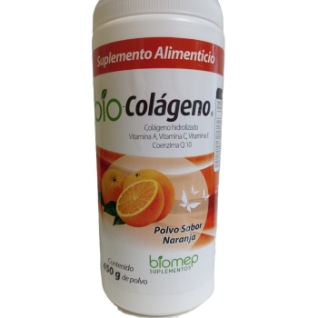 BIO-COLLAGEN ORANGE FLAVOR 450G JAR