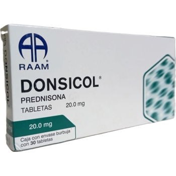 DONSICOL (PREDNISONA) 20MG 30 TABLETAS