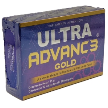 ULTRA ADVANCE GOLD 500MG C/30 CAPS