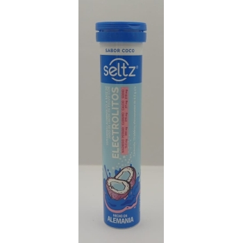J.L.P. c/ELECTROLYTES (Seltz) c/13 TABS EFERVS. Coconut Flavor 6.2 G.