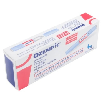 Ozempic 0.25 Mg Solución Inyectable Con 1 Pluma Precargada De 1.5 Ml