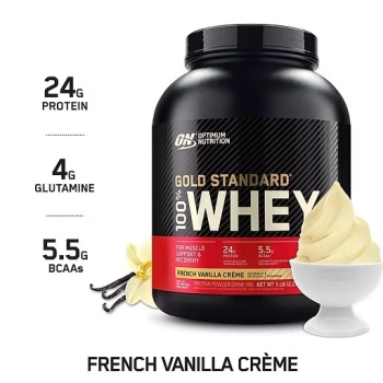 ON 100% WHEY GOLD STD 5LB 2.27KG FRENCH VAINILLA