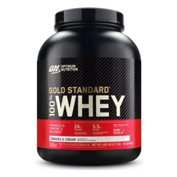 ON 100% WHEY GOLD STD 4.6LBS 2.1KG COOKIESS & CREAM