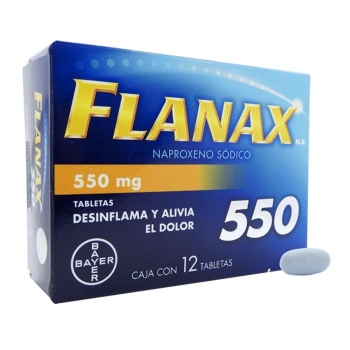 FLANAX (NAPROXENO SODICO) 550MG 12TAB
