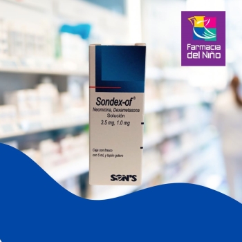 SONDEX-OF (Neomycin, Dexamethasone) 3.5mg/1.0mg Ophthalmic Solution 5ml