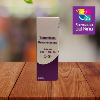 Tobramycin, Dexamethasone (Grin) 3mg,1mg Ophthalmic Solution 5ml