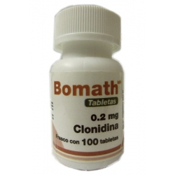 BOMATH (CLONIDINA) 0.2MG 100TAB