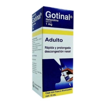 GOTINAL (NAFAZOLINA) 1MG 15ML