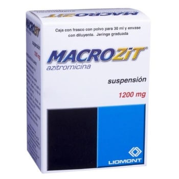 MACROZIT (AZITROMICINA) 1200MG/5ML