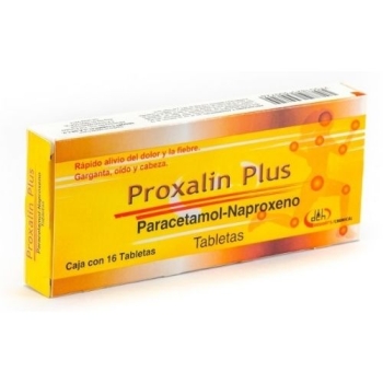 PROXALIN-PLUS (PARACETAMOL-NAPROXENO) 300/250MG 16TAB